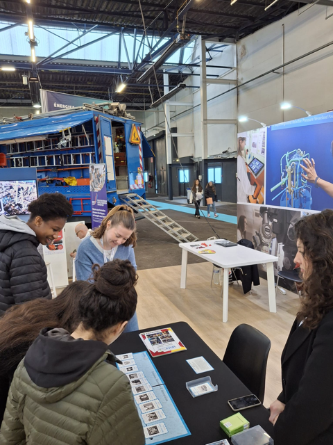 WiN Normandie au Salon de l’Orientation, des Métiers et des Formations Supérieures : un moment d’échanges et de découvertes